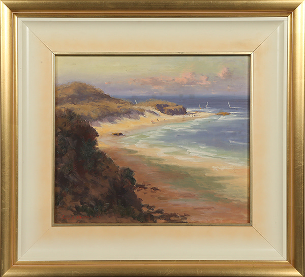 A Touch of Light (Stradbroke Island) by Todd Whisson | Lethbridge Gallery